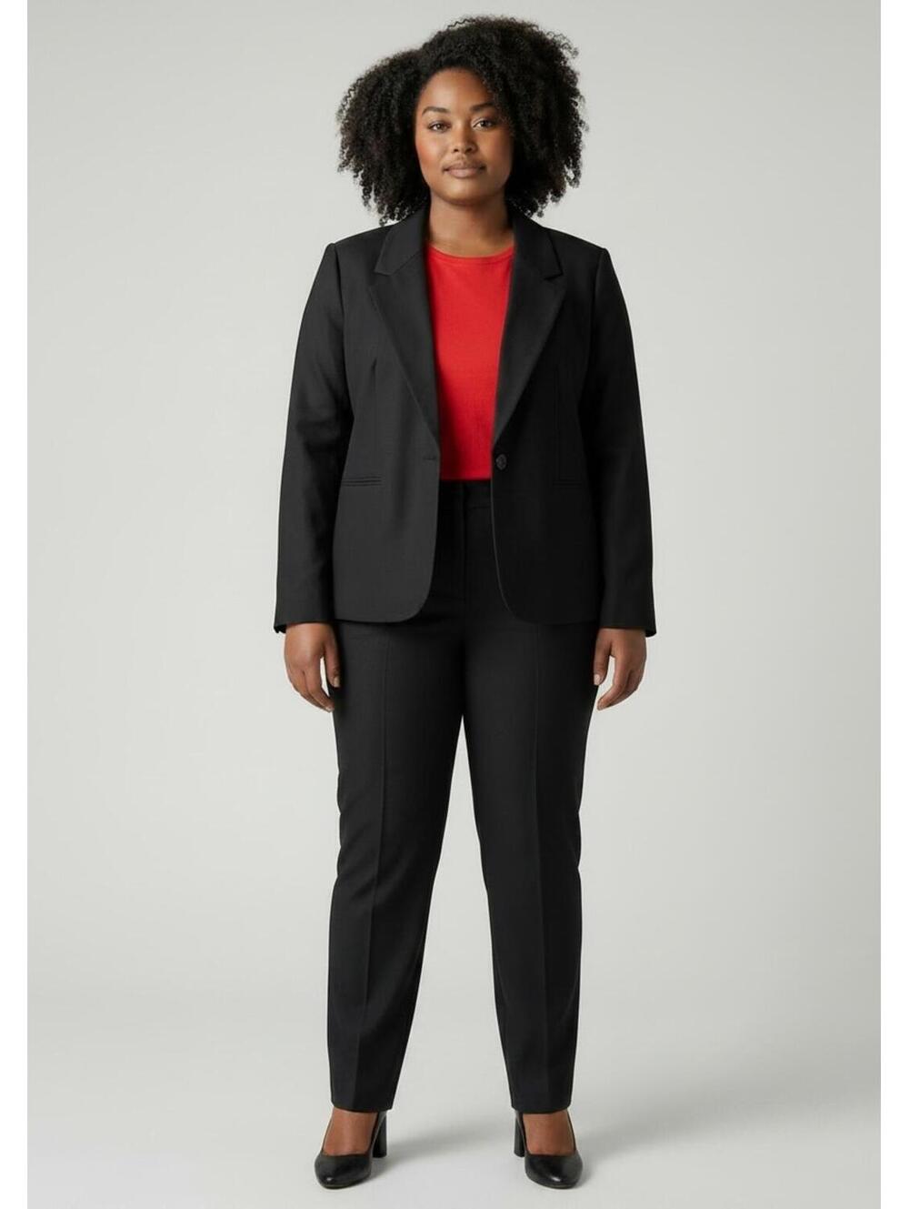 J. Crew NWT 2-piece Linen/Poly Suit-Size 14 Tall-Black